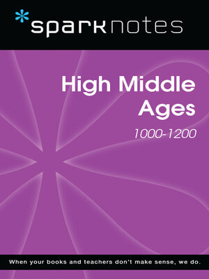 cover image of High Middle Ages (1000-1200) (SparkNotes History Note)